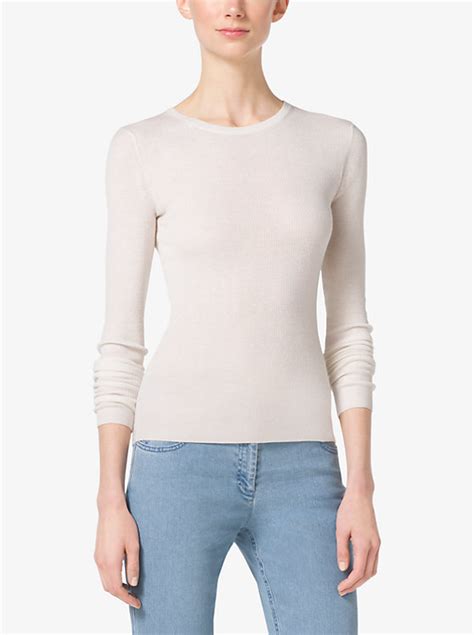 michael kors collection featherweight cashmere sweater|Michael Kors zip up sweater.